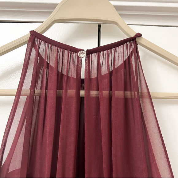 MORILEE Bordeaux Bridesmaid/Wedding Guest Dress - Picture 7 of 10